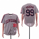 Indians 99 Ricky Vaughn Gray Turn Back The Clock Jersey Sguo,baseball caps,new era cap wholesale,wholesale hats